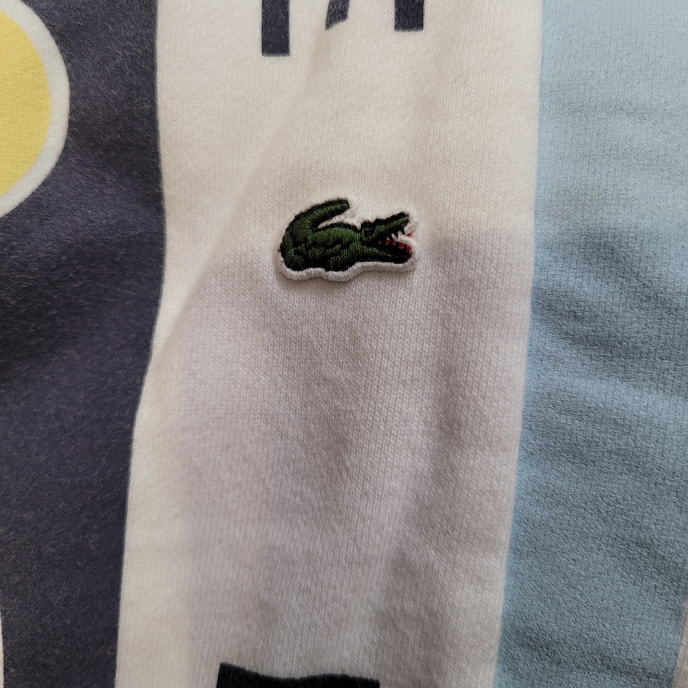 Lacoste Kids Multicolor Graphic Sweatshirt - Picture 5 of 5